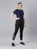 Glerra Mesh Leggings and Tee Workout Set